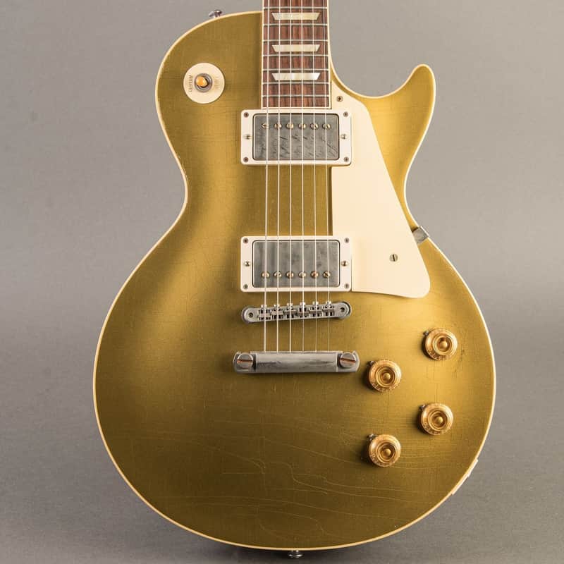 Gibson Ultra Light Aging Pre-Production Prototype 1957 Les Paul 2022, Goldtop image 1
