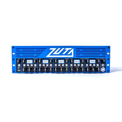Zuta GBG120 Custom Purple Rackmount Tube Amplifier - 6L6/6CA7 Tubes 120W image 3