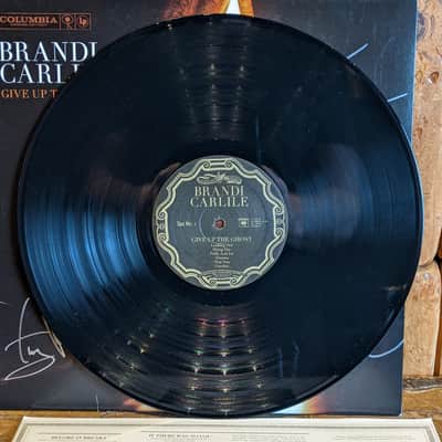 Brandi Carlile Give Up The Ghost LP 2009 Signed image 8