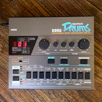 Korg DDM-110 Super Drums Drum Machine 1985 - MINT! image 2
