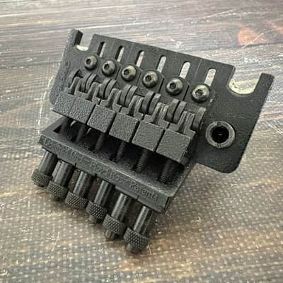 80s Jackson JT-6 Floyd Rose Licensed Bridge Tremolo Black image 4