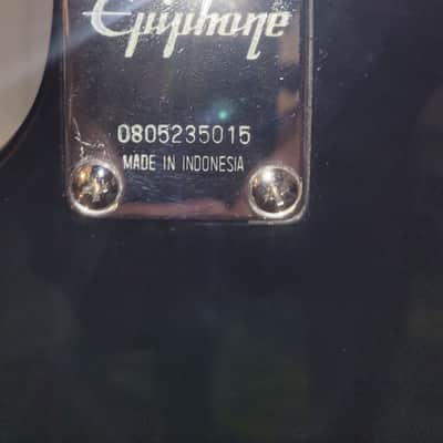 Epiphone Les Paul Special II (2008, Ebony) image 4