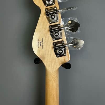 Squier Paranormal Rascal Bass HH 2023 - Metallic Black image 5