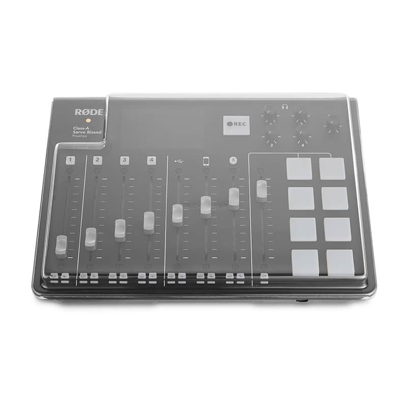 Mint Mixware Decksaver Rode Rodecaster Pro Polycarbonate Protective Cover, Smoked image 1