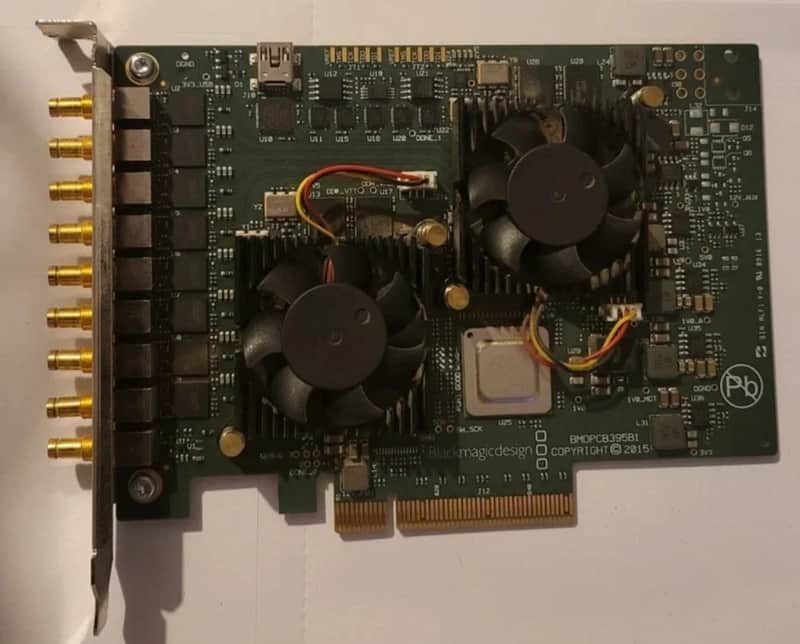Blackmagic Design DeckLink Quad 2 PCIe Video Capture And Playback PCIe Card image 1