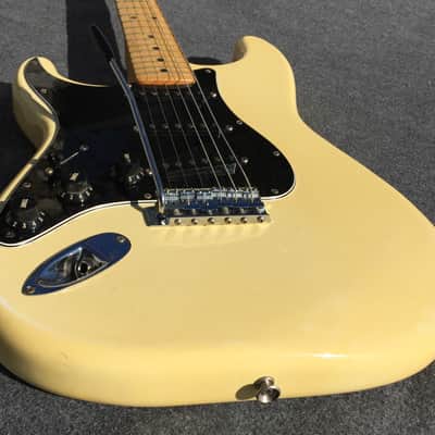 Fender Stratocaster Lefty 1976 Olimpic White Maple Neck image 6