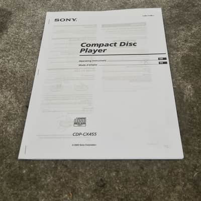 Sony CDP-CX455 CD Changer - 400-Disc Capacity - Good w/ Original Box & Power Cable & Remote Bild 25
