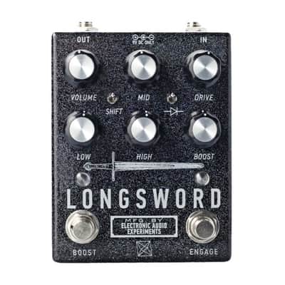 Electronic Audio Experiments EAE Longsword Overdrive Effects Pedal