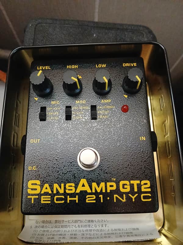 Tech 21 SansAmp GT2