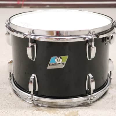 Ludwig 8x12 Rack Tom Drum 3ply Vintage 1970's