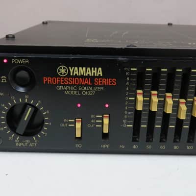 YAMAHA Q1027 PROFESSIONAL SERIES GRAPHIC EQUALIZER 27 BAND WORKS PERFECT image 3