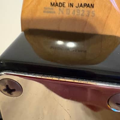 Fender ST-62 Stratocaster Reissue MIJ Japan ‘93-‘94 Sunburst image 6