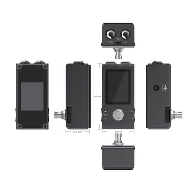Peterson StroboStomp Mini Chromatic Strobe Guitar Tuner Pedal image 14