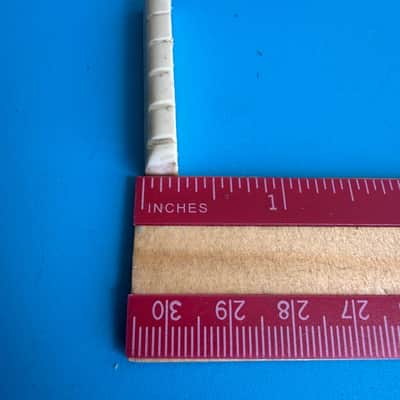 SQUIER Acoustic 093-0300-021 Guitar Part: Bridge w/Saddle Pins and Nut [Lot] image 12