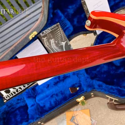 ♚PRISTINE♚2017 PRS McCarty Hollowbody II ♚ PIEZO ♚ BLOOD ORANGE 'AAA' FLAME ♚ 5.7 LBS ♚ +Artist Case ! image 18