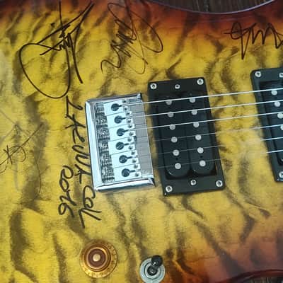 Washburn X Series Guitar (Signed by "Lacuna Coil") image 4