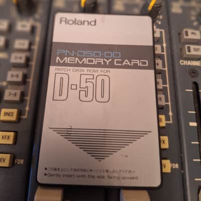 Roland D50 ROM PCM Card Set + Bonus 16 Bank RAM Card | Reverb