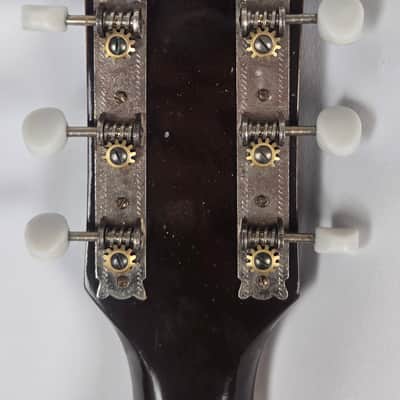 Silvertone Harmony 621 1965 - X-brace Conversion, Neck Reset, Bone Nut & Saddle, Seymour Duncan Maverick Soundhole Pickup image 5
