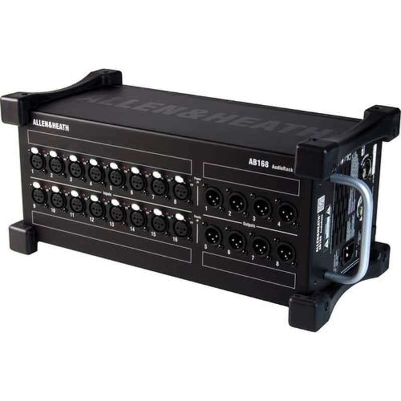 Allen & Heath AB-168 16 x 8 Portable Remote AudioRack 16 XLR Input / 8 XLR Output 48kHz image 1