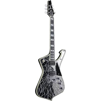 Ibanez Paul Stanley Signature Series PS1CM Electric Guitar, Bound Ebony Fretboard, Chrome image 18