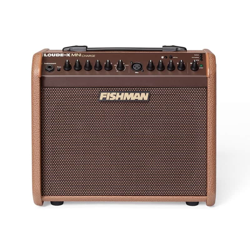 Fishman Loudbox Mini Charge 2 Channel 60 Watt 1x6.5" Acoustic Guitar Amplifier Combo image 1
