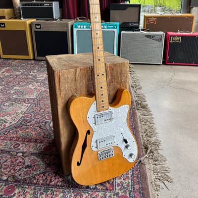 Fender Thinline Telecaster 1975 - Natural image 1