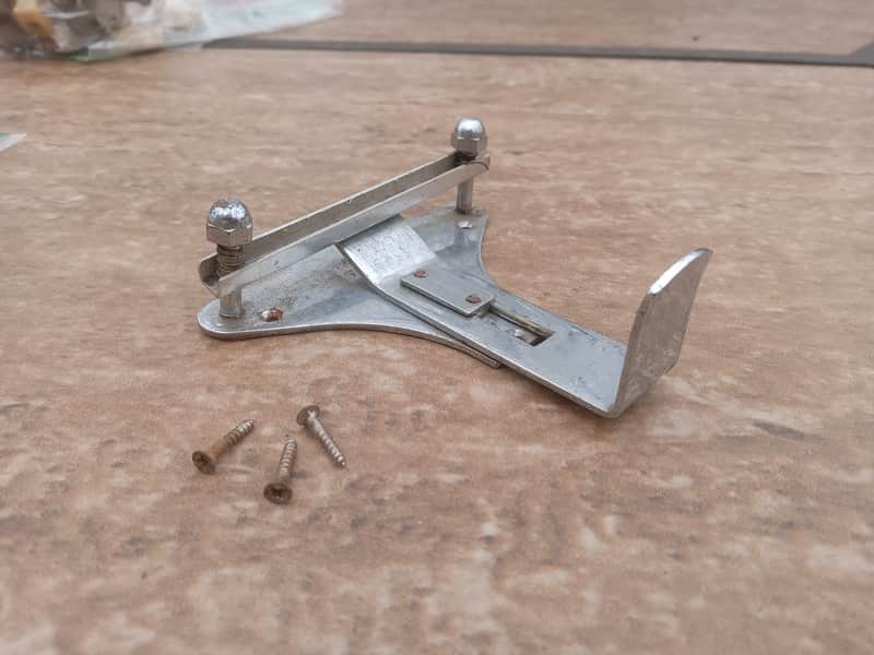 Vintage 1960's Gibson Nickel EB Bass Mute w/ Screws! Rare, Original Part! image 1