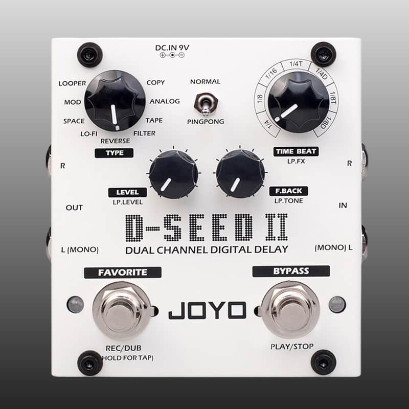 Delay Effect Guitar Pedal LOOPER Function Stereo Effects Dual Channel 8 Delay Modes Multi-effects Pedal image 1