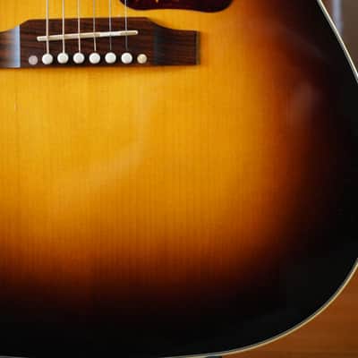 2024 Gibson Custom Shop J-45 Standard Red Spruce - Vintage Sunburst image 7