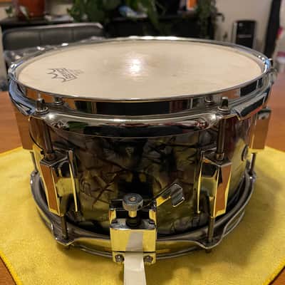 Pork Pie 10" Snare (6x10), Pre-Little Squealer 1999, in Grey Pearl image 5