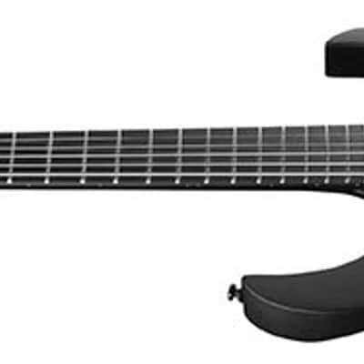 Ibanez RGRTBB21 Iron Label Baritone Black Flat Electric Guitar Brand New image 3