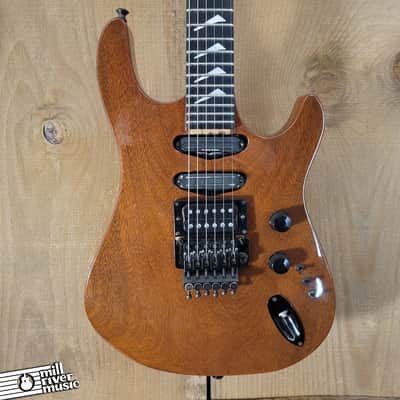 Hamer USA Chaparral Custom Natural Mahogany 1987 w/ Gig Bag image 1