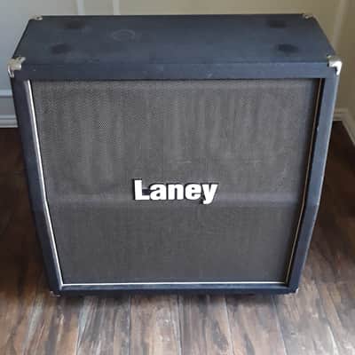 Laney GS412P 4x12 Guitar Cabinet with Premier Vintage 60 Speakers (Stereo or Mono switch feature) image 6