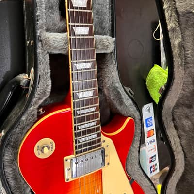 Epiphone 50th Anniversary '60 Les Paul Standard V1 2010 - Heritage Cherry Sunburst image 9