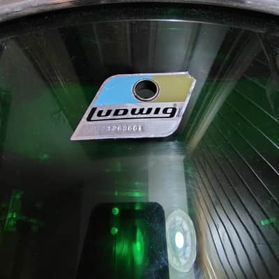 1970s Ludwig "Virgin" Vistalite 14x24" Bass Drum with Single-Color Finish image 6