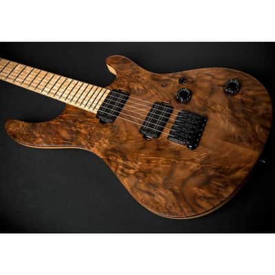 Mayones Regius 6MM CW Djentlemen Misha Mansoor Signature Series Electric Guitar Transparent Natural image 4
