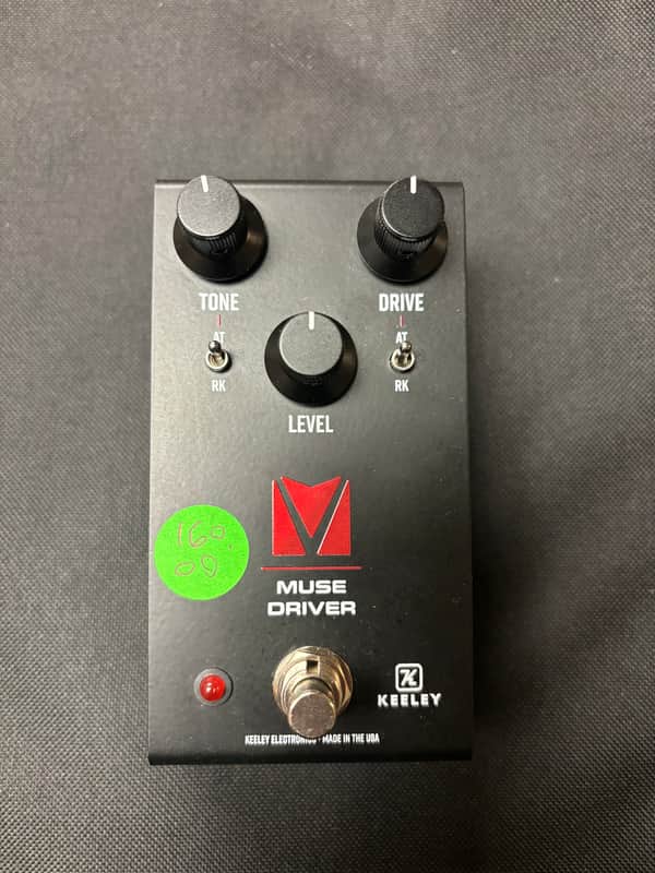 Keeley Muse Driver Andy Timmons Signature Overdrive 2024 - Black / Red image 1