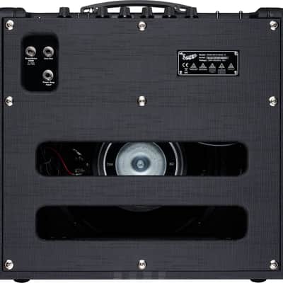 Supro Delta King 12 Reverb Black/Black (15 Watts, 1x12"), Black image 3