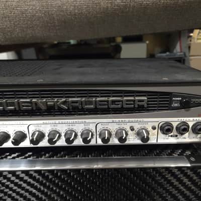 Gallien-Krueger 700RB-II 450-Watt Biamp Bass Amp Head 2010s - Black / Silver - Local Pickup Only image 3