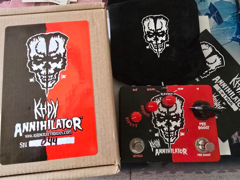 KHDK Electronics Doyle Misfits Annihilator Red/Black # 44 of 100 2020 - Red/Black image 1