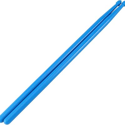 10 Pair 5A Nylon Drum Sticks, 16 Inch Non-slip Plastic Drumsticks Durable Multi Color Nylon Drum Sticks for Musical Instrument Percussion Accessories, Green, Black, Red, Yellow, Blue image 3