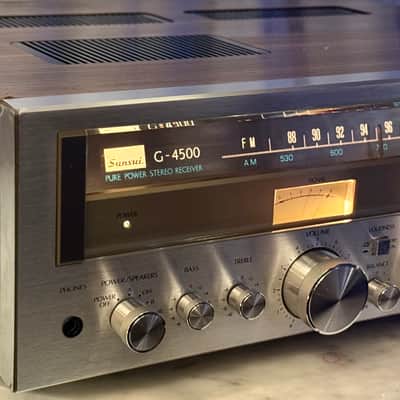 🎶✨ Sansui G-4500 Pure Power Stereo Receiver w/ Wood Case — Serviced by Cove, FM Aligned image 6