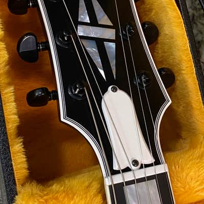 Video! 2022 Gibson Les Paul Custom MOD Collection  “Ghost” One Humbucker Black + White w/ Double Extended Stingers image 9