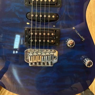 Ibanez Gio GS Solid Body 2000s Dark Blue Burst image 3