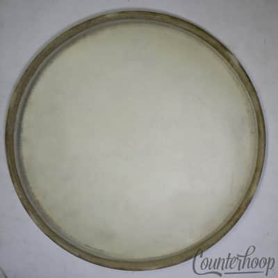 Gretsch 13" Broadkaster Tom Drum Batter/Resonant Side Calf Skin Head Vintage 50s image 3