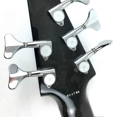 Modulus Quantum Five-String Fretless - Transparent Cherry image 9