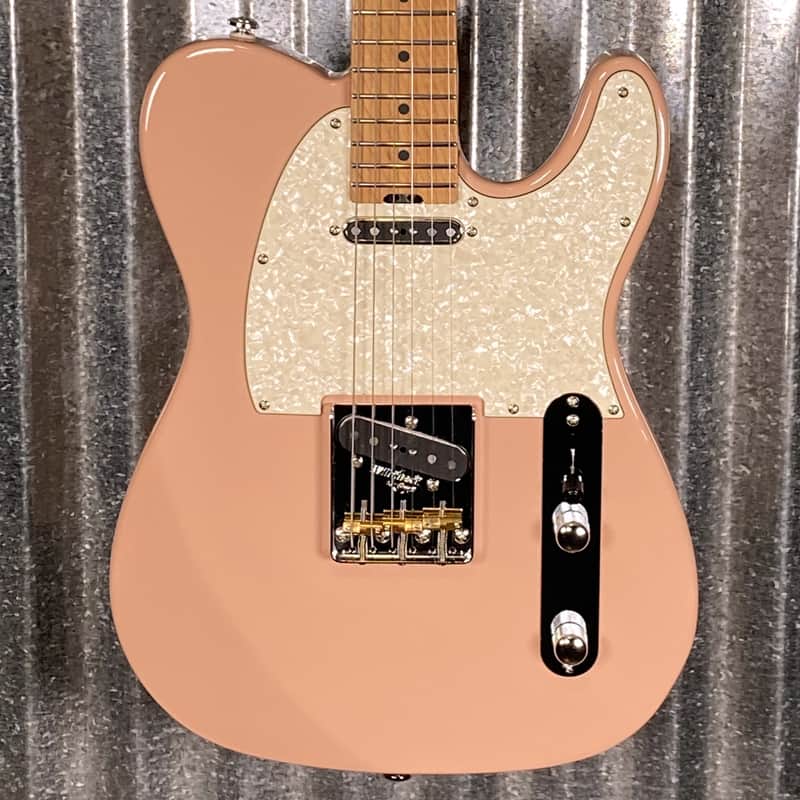 Musi Virgo Classic Telecaster Shell Pink Guitar #0252 Used | Reverb