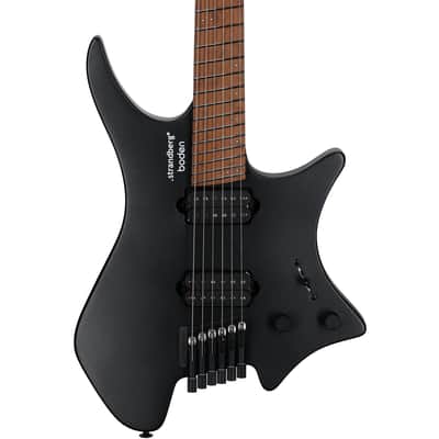 Strandberg Boden Standard N2.6 Headless Multi-Scale Guitar - Black Satin Metallic image 1