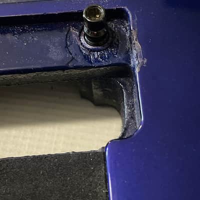 1990 Japan Fujigen Ibanez RG570 Jewel Blue Guitar Body Edge Tremolo Ready image 9