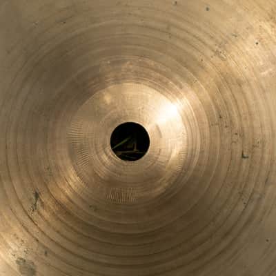Zildjian 14" A. Zildjian '60s Stamp New Beat Hi-Hat Cymbals (Pair) 1963 - 1969 - Traditional image 5